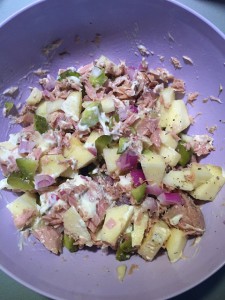 tonijn appel salade 