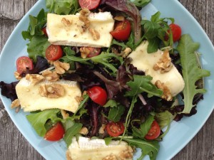 brie walnoten salade